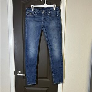 True Religion Dark Blue Skinny Jeans